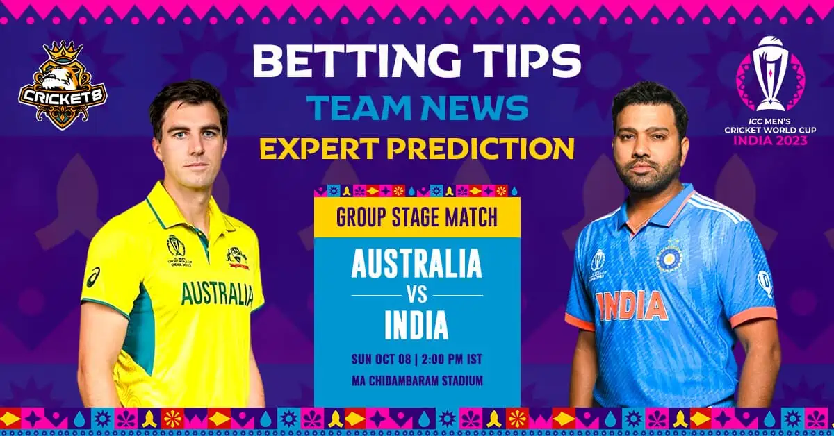 Expert Analysis: IND Vs. AUS Cricket World Cup 2023 Group Stage Preview