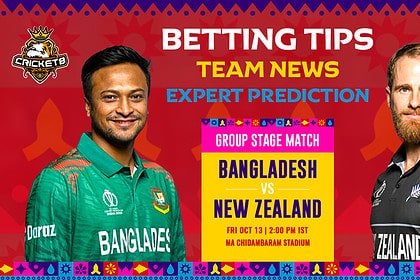 NZ Vs. BAN 2023 Cricket World Cup Group Stage EXPERT ANALYSIS, BETTING, PREVIEW