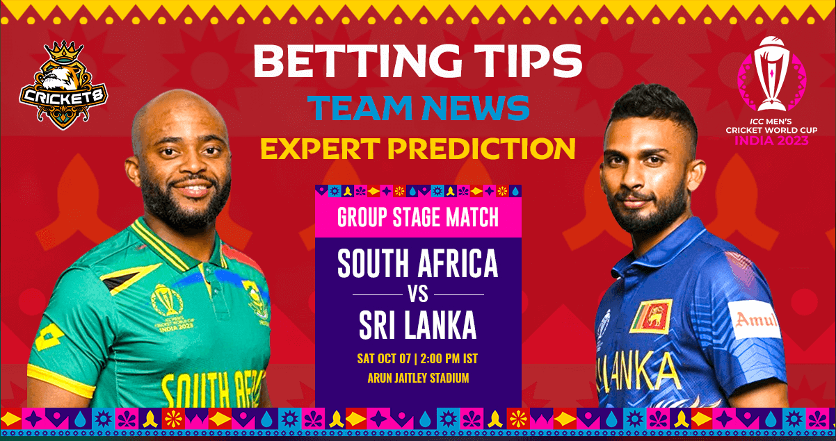 Expert Analysis: SA Vs. SL Cricket World Cup 2023 Group Stage Preview