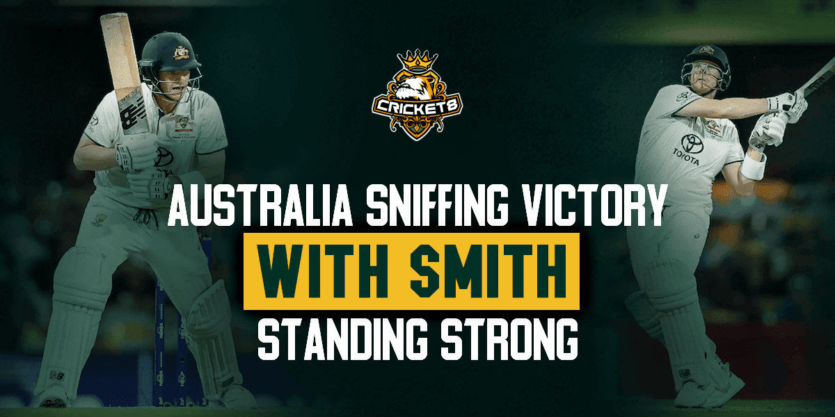Australia Sniffing Victory with Smith Standing Strong