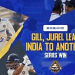 Gill, Jurel Lead India to Another Series Win