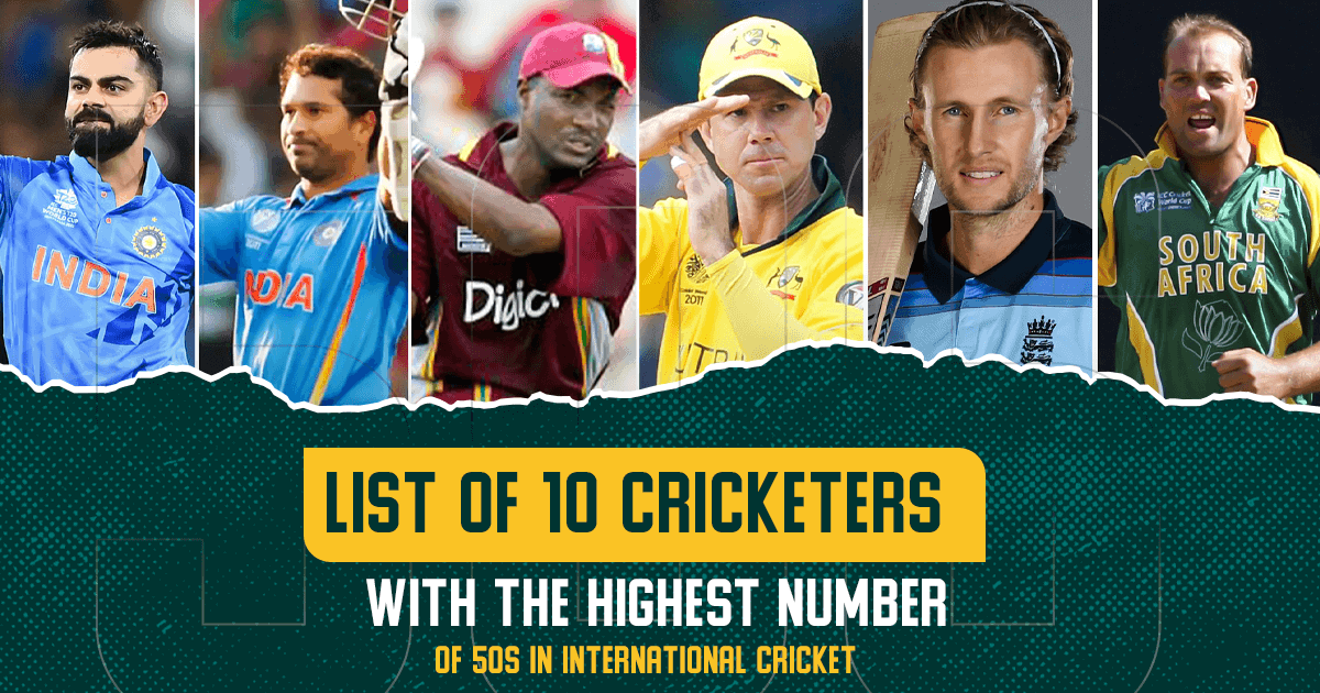 Highest Number of 50s In International Cricket