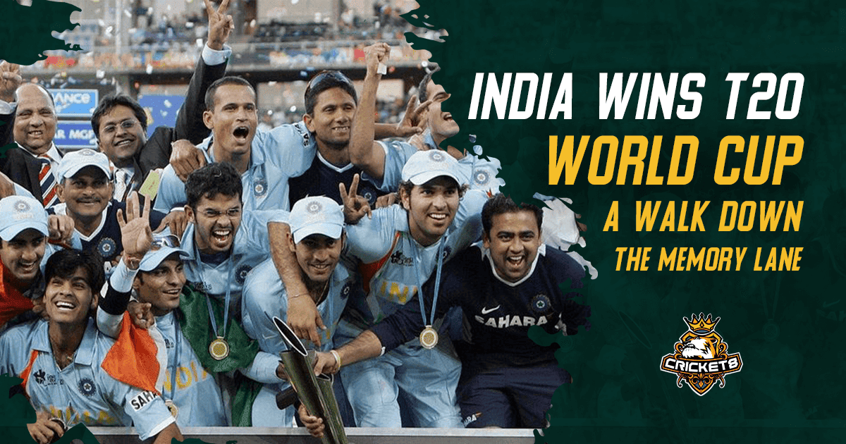 India Wins T20 World Cup: A Walk Down the Memory Lane